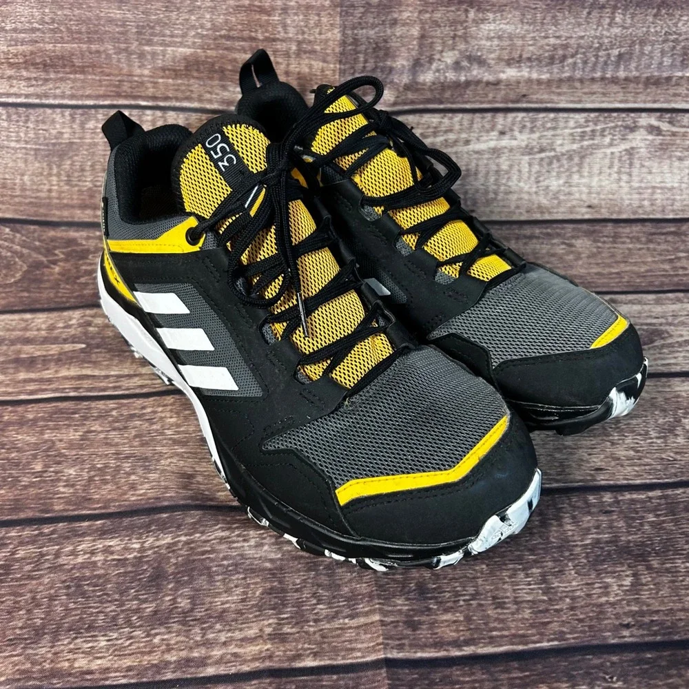 Adidas Terrex Agravic TR GORE-TEX Mens 8.5 Trail Hiking Shoes Black FV2417